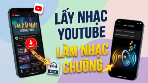 Cách biến bài hát yêu thích trên YouTube thành nhạc chuông điện thoại